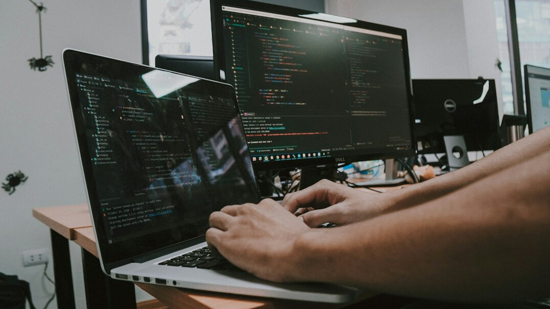 successful programmer at work